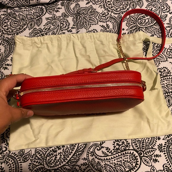 Burberry Bags Authentic Burberry Leather Elongated Crossbosy Camera